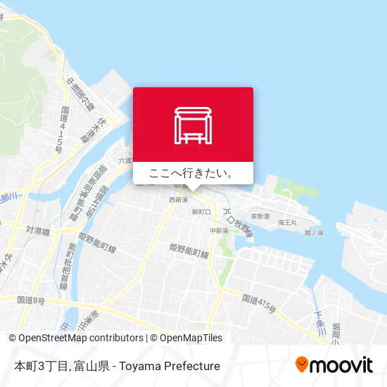 本町3丁目地図