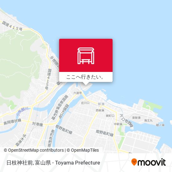 日枝神社前地図