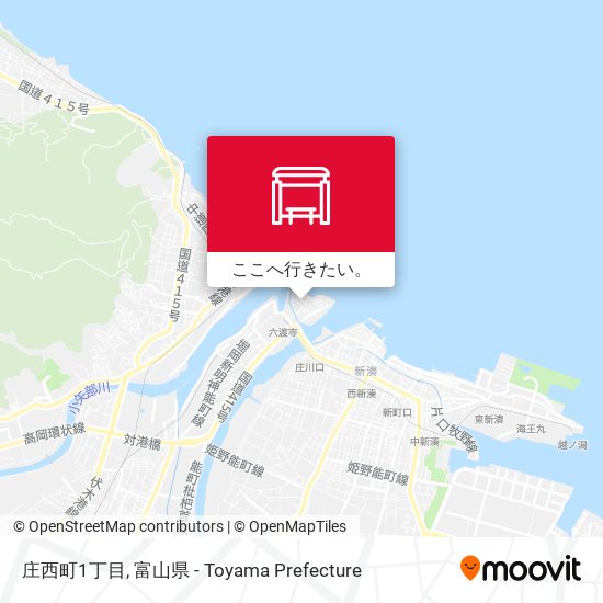 庄西町1丁目地図