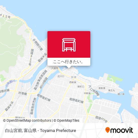 白山宮前地図