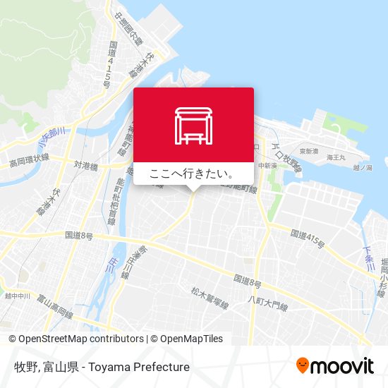 牧野地図