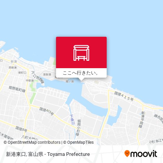新港東口地図