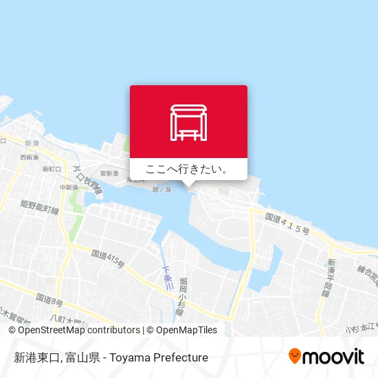 新港東口地図