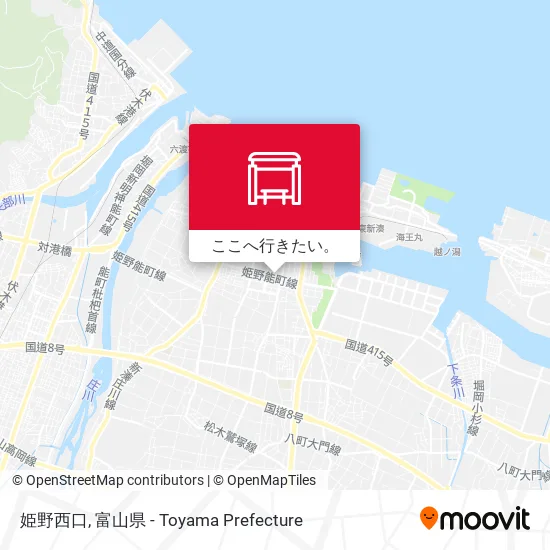 姫野西口地図