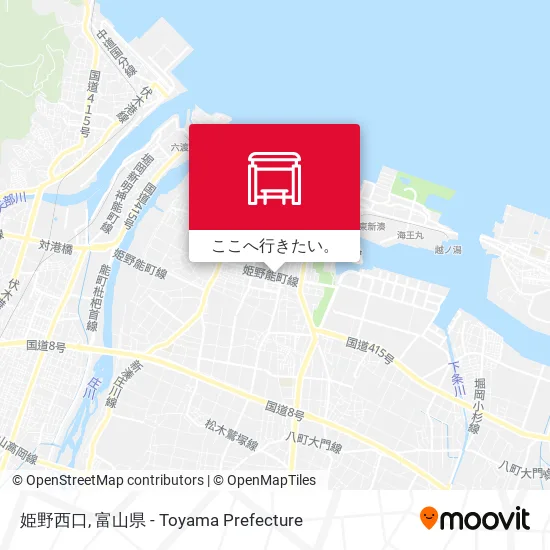 姫野西口地図