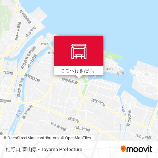 姫野口地図