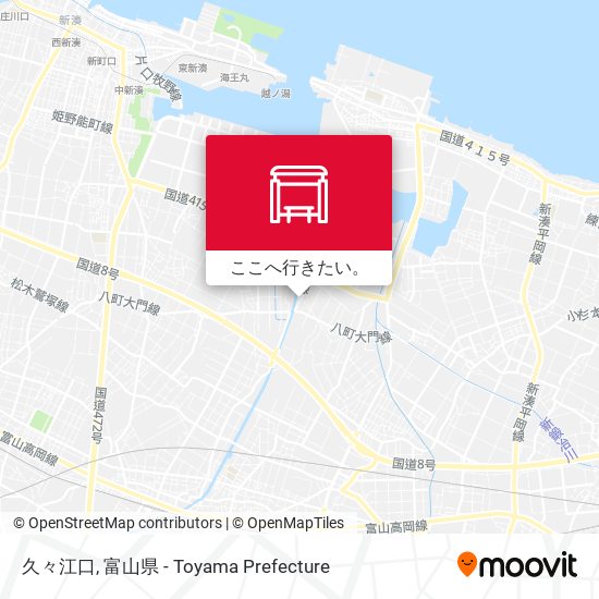 久々江口地図