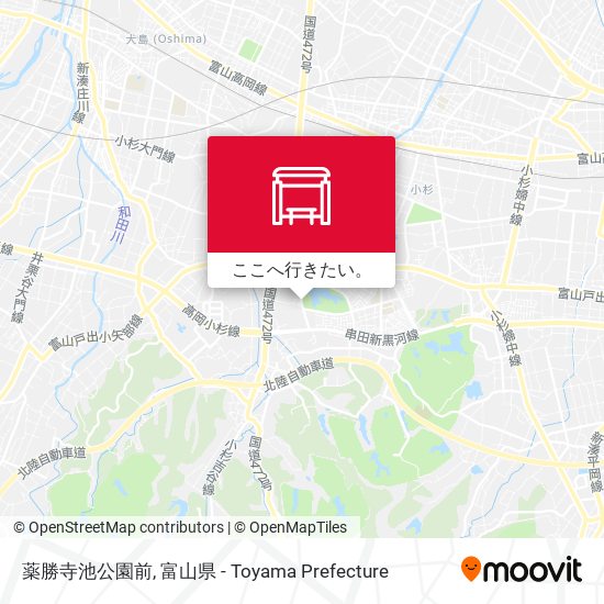 薬勝寺池公園前地図
