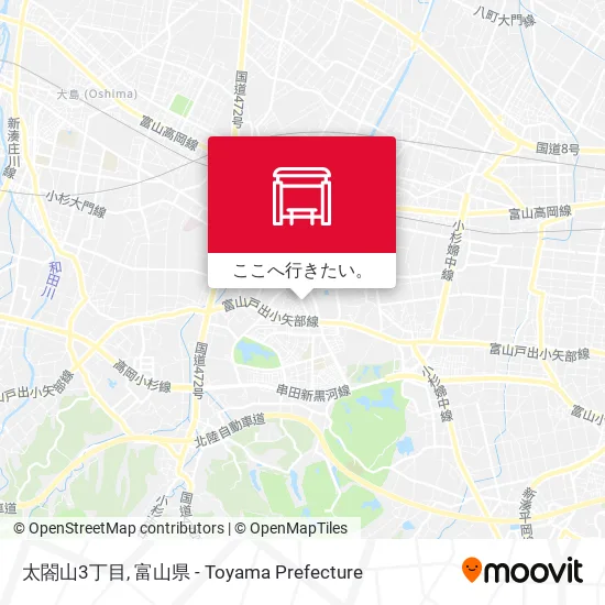 太閤山3丁目地図
