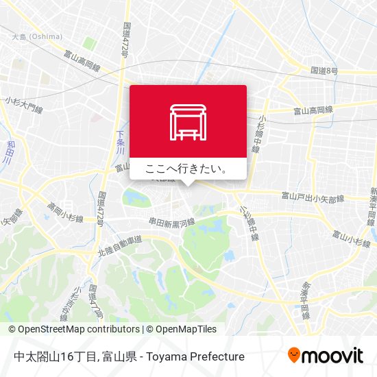 中太閤山16丁目地図