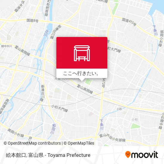 絵本館口地図