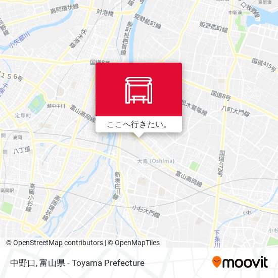 中野口地図