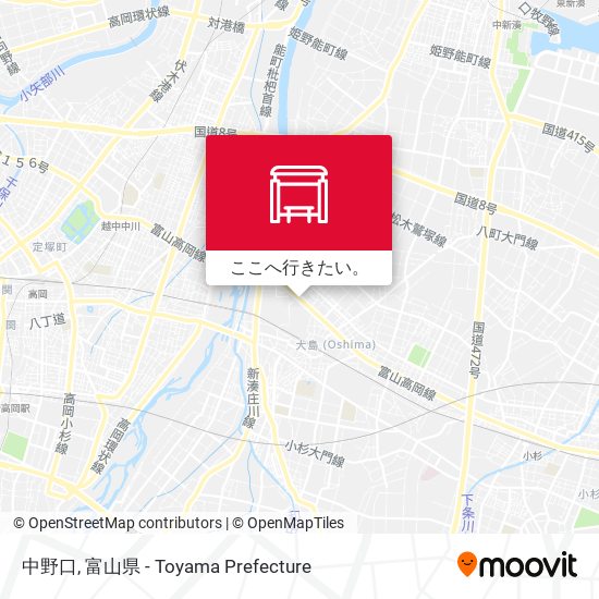 中野口地図