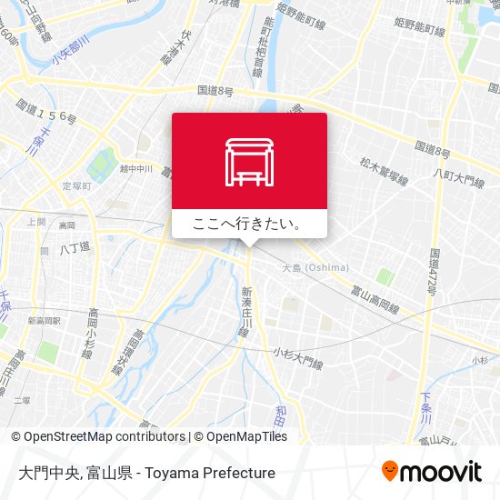大門中央地図