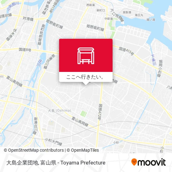 大島企業団地地図