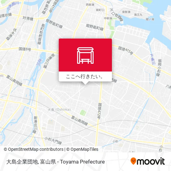 大島企業団地地図