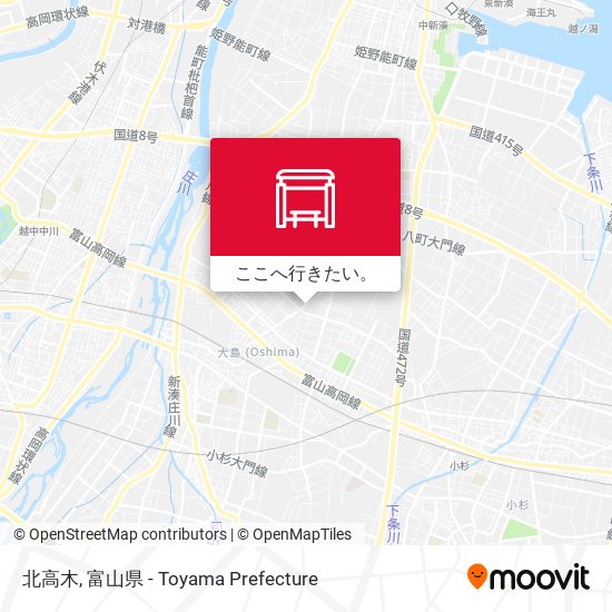 北高木地図