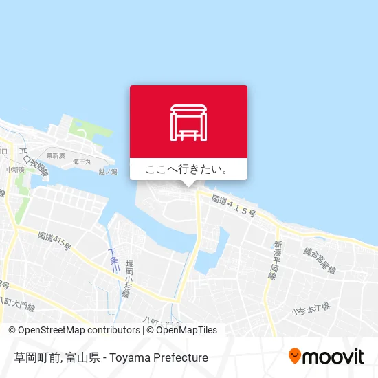 草岡町前地図