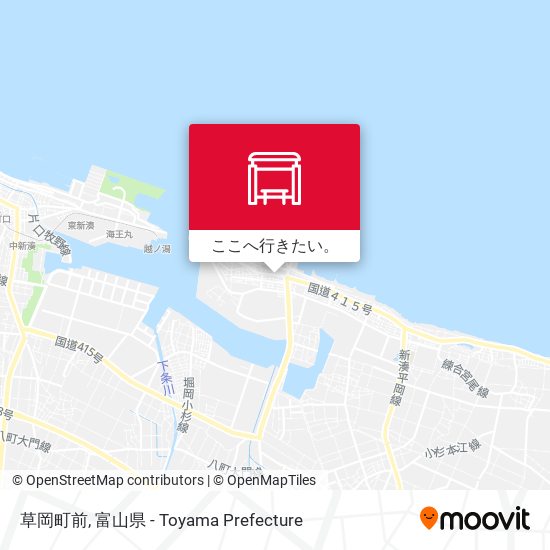 草岡町前地図