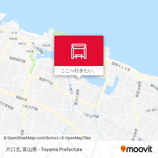 片口北地図
