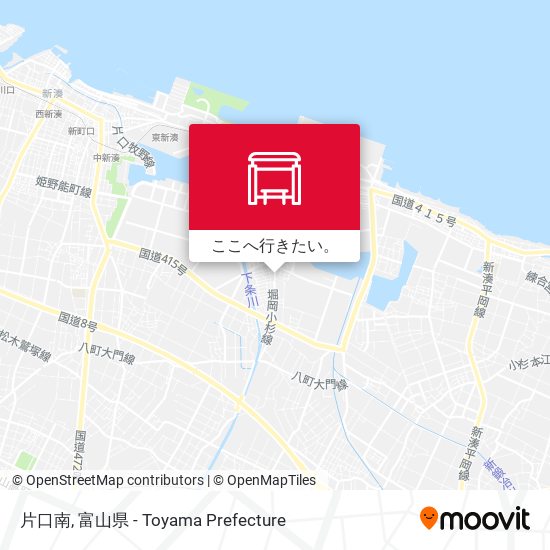 片口南地図