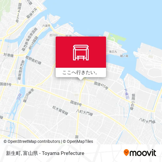 新生町地図
