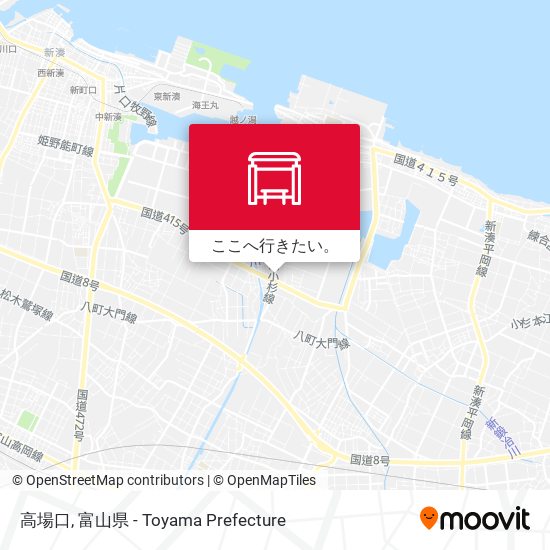 高場口地図