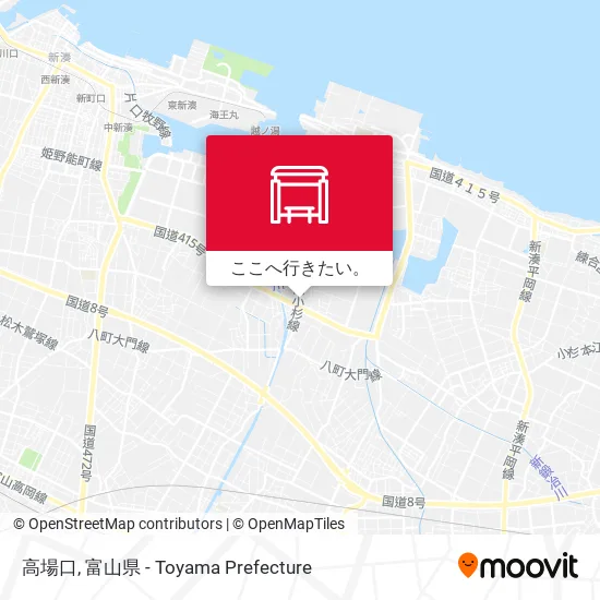 高場口地図