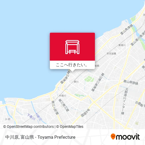 中川原地図