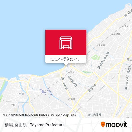 橋場地図