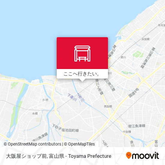 大阪屋ショップ前地図