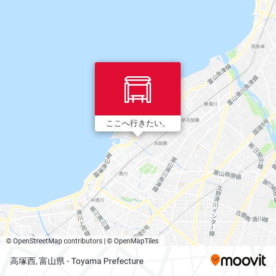 高塚西地図