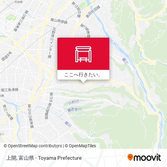 上開地図