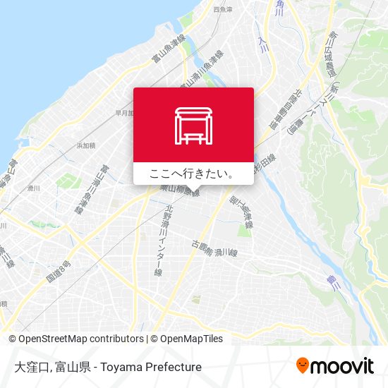 大窪口地図