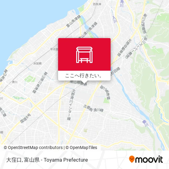 大窪口地図