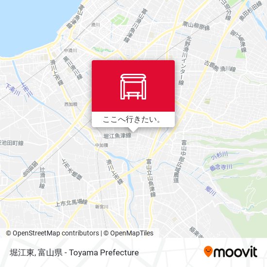 堀江東地図