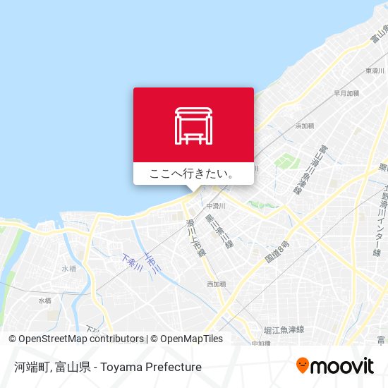 河端町地図