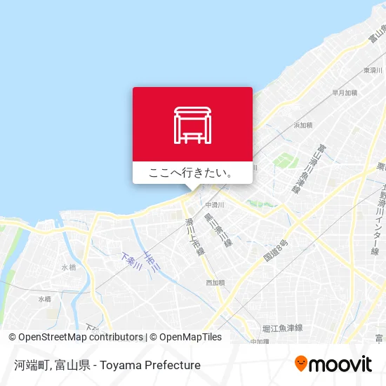 河端町地図