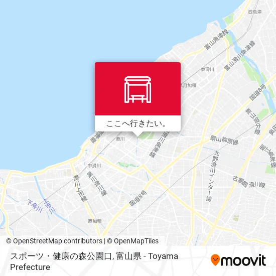 スポーツ・健康の森公園口地図