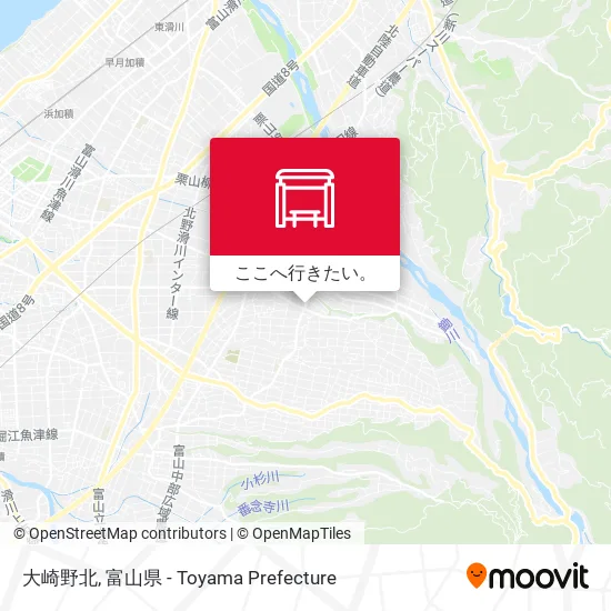 大崎野北地図