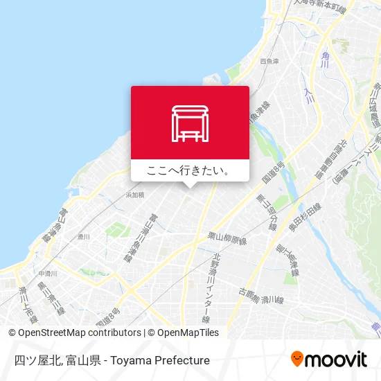 四ツ屋北地図