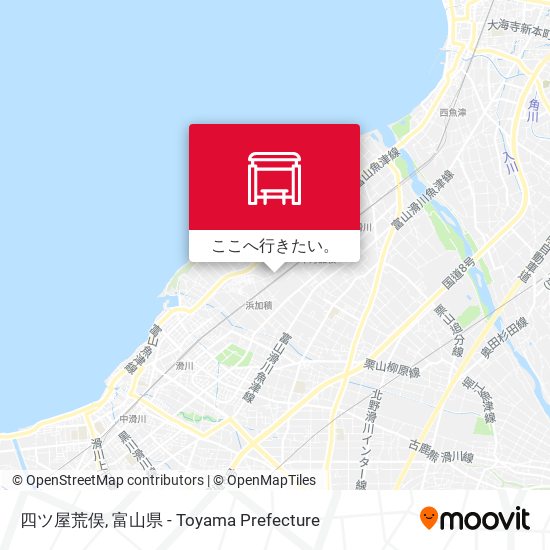 四ツ屋荒俣地図