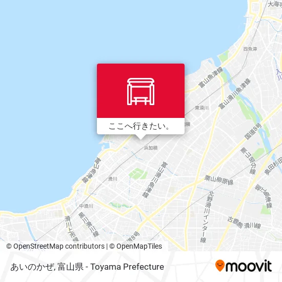 あいのかぜ地図
