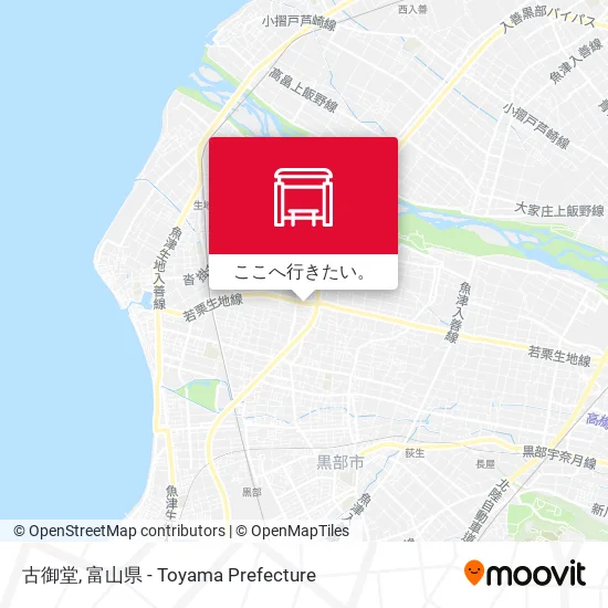 古御堂地図