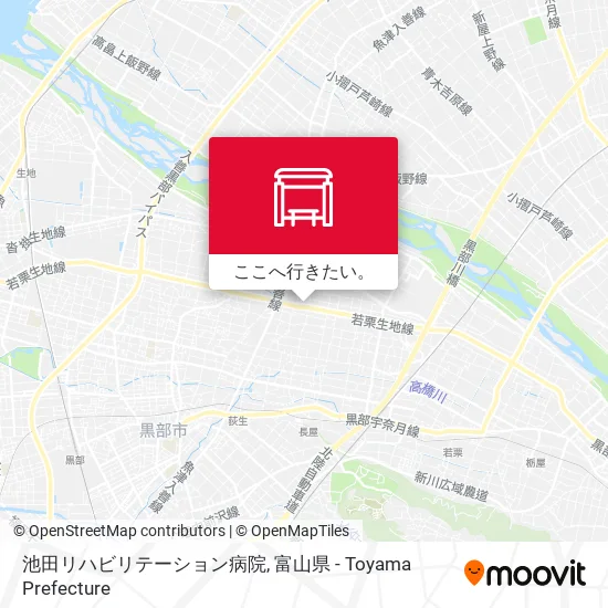 池田リハビリテーション病院地図