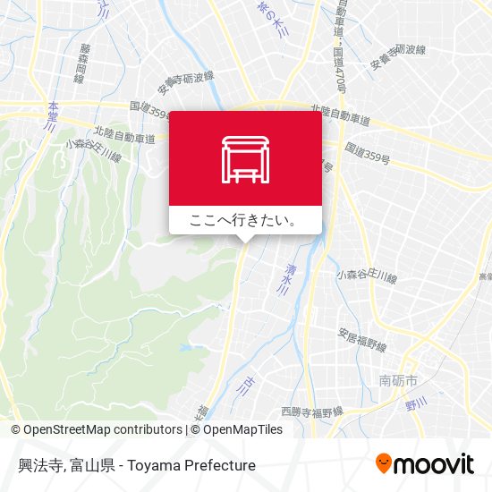 興法寺地図