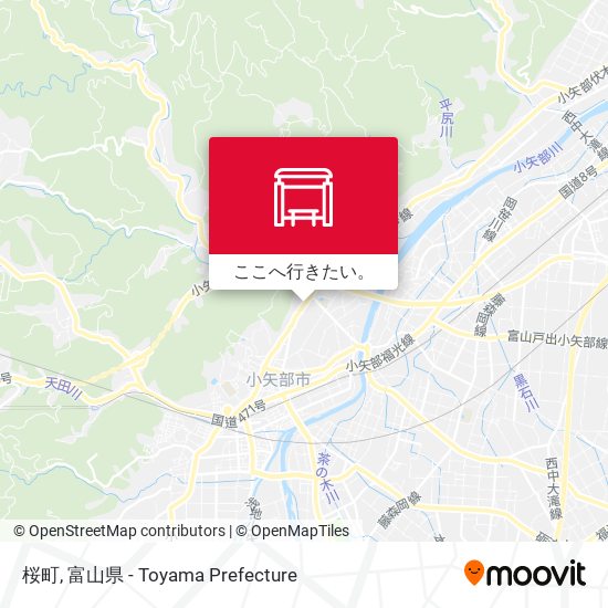 桜町地図