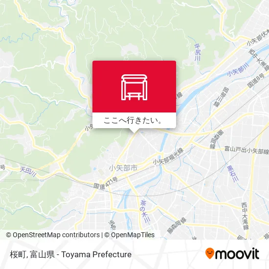 桜町地図