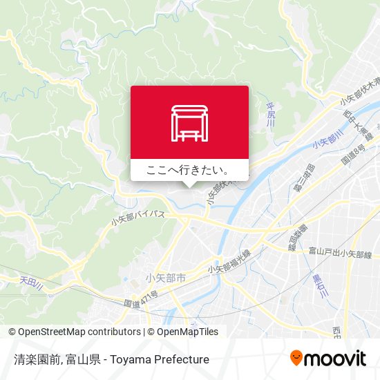 清楽園前地図