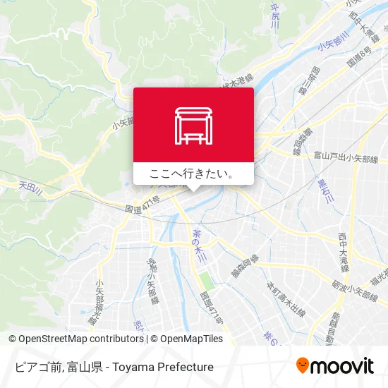ピアゴ前地図